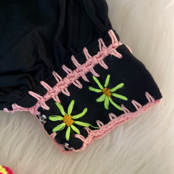 NEW CELIAB Scarlet Floral Multicolor Embroidered Dress NWT - Picture 10 of 15